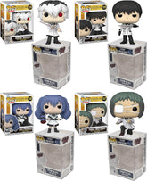 Funko Pop Tokyo Ghoul: re + Protector: Pop! Animation Vinyl Figure (Gift Set Bundled with ToyBop Box Protector Collector Case) (Tokyo Ghoul Set of 4)